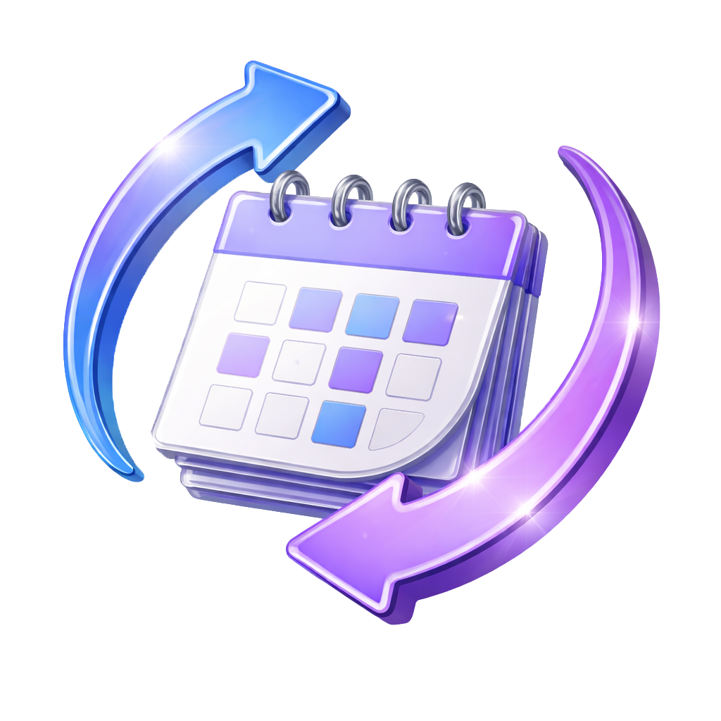 Calendar icon — this is what we do